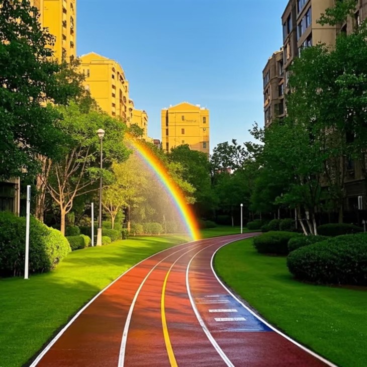 Dedicated Sports Surface For Hybrid Public Facilities high quality