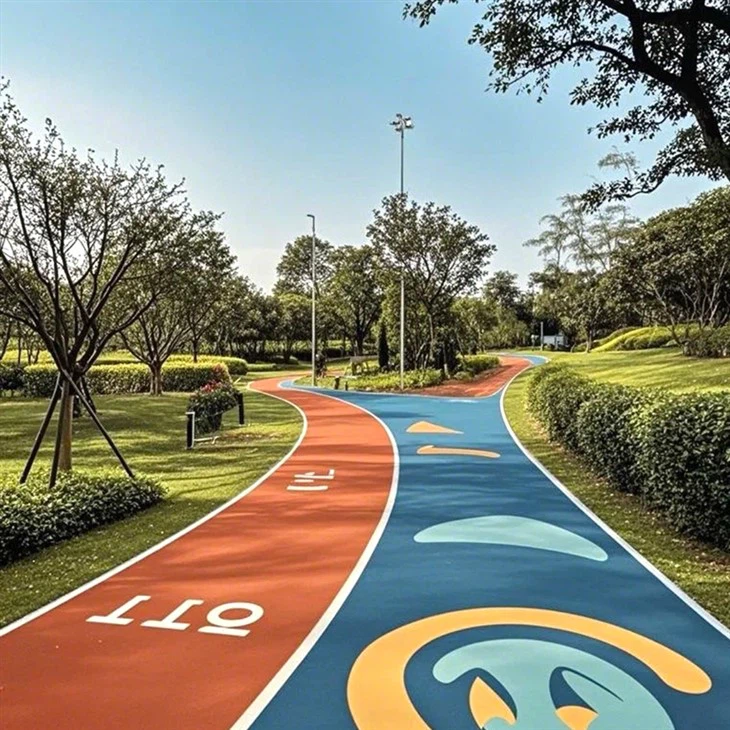 Two Layers Of EPDM Sports Surface Layer For Park best