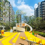 Duo layers epdm ludis superficie iacuit ad ludicrum parcum