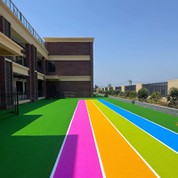 Duo layers epdm ludis superficie iacuit scholae